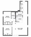 Floor plan at Jack Flats by Windsor, Massachusetts, 02176